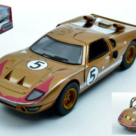 Kinsmart FORD GT40 MKII N.5 GOLD BOX cm 12