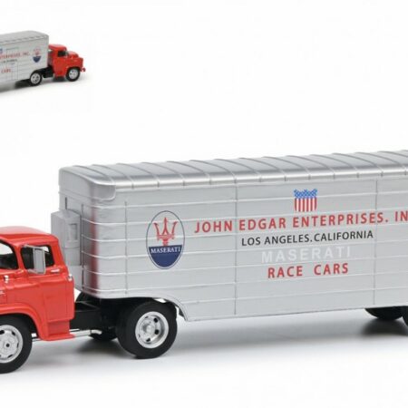 Schuco RENNTRANS JOHN EDGAR ENT MASERATI 1:43