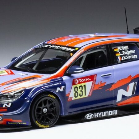 Ixo Model HYUNDAI ELANTRA N TCR N.831 24H NURB.2021 ENGSTLER/STILL/VERNAY 1:43