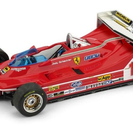 Brumm FERRARI 312 T5 JODY SCHECKTER 1980 N.1 MONACO GP 1:43