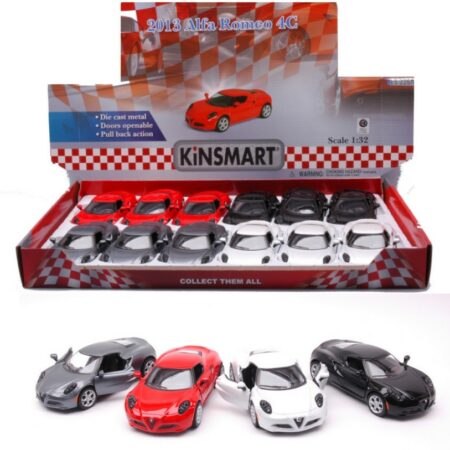 Kinsmart ALFA ROMEO 4C 2013 cm 12,5 1:32