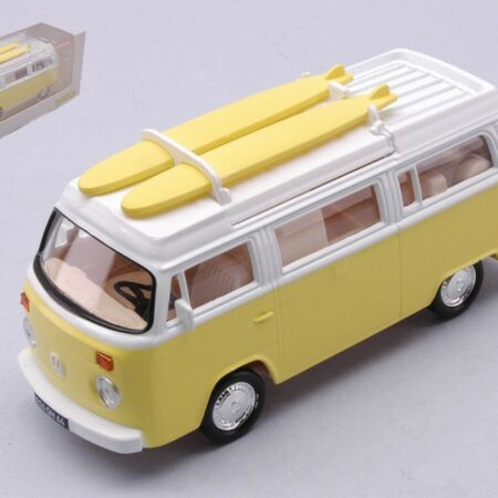 Norev VW COMBI T2B CAMPER VAN 1973 YELLOW JET-CAR 1:43