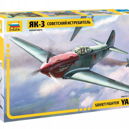 Zvezda YAK-3 SOVIET WWII FIGHTER KIT 1:48