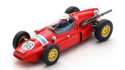 Spark Model COOPER T51 MAURICE TRINTIGNANT 1960 N.18 DUTCH GP 1:43