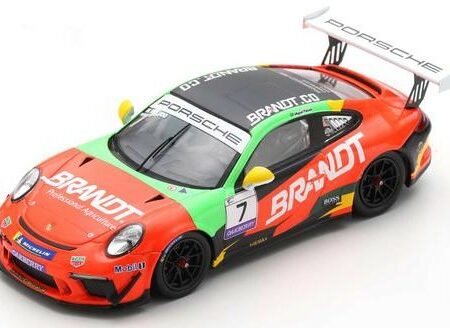 Spark Model PORSCHE 911 GT3 CUP N.7 CARRERA CUP BRASIL CHAMPION 2021 MIGUEL PALUDO