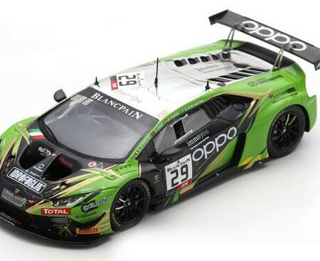 Spark Model LAMBORGHINI HURACAN GT3 EVO N.29 24 H SPA 2019 LENZ-FORNE-DI FOLCO-COSTA