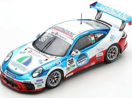 Spark Model PORSCHE 911 GT3 CUP N.38 CARRERA CUP ITALIA 2020 SIMONE IAQUINTA 1:43