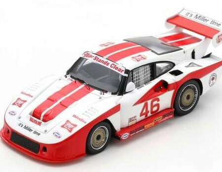 Spark Model PORSCHE 935 JLP-3 N.46 WINNER ROAD ATLANTA 500 Km 1982 J.PAUL-J.PAUL Jr.