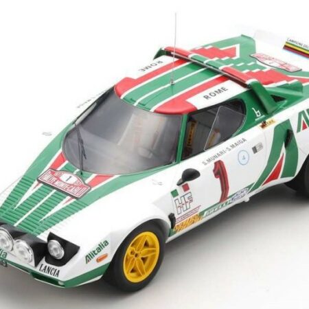 Spark Model LANCIA STRATOS HF N.1 WINNER RALLY MONTE CARLO 1977 S.MUNARI-MAIGA 1:18