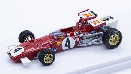 Tecnomodel FERRARI 312B N.4 WINNER GP ITALIA 1970 CLAY REGAZZONI 1:43