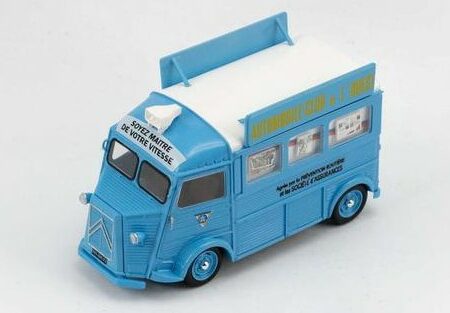 Spark Model CITROEN HY AUTOMOBILE CLUB DE L'OUEST 1958 LIGHT BLUE/WHITE 1:43