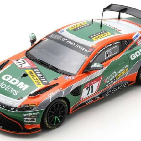 Spark Model ASTON MARTIN GT4 N.71 24 H NURBURGRING 2021 WALKER-HESS-DUMAREY-DUMAREY