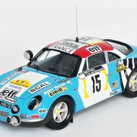 Trofeu ALPINE RENAULT A110 N.15 EAST AFRICAN SAFARI 1974 THERIER/LAVERNE 1:43