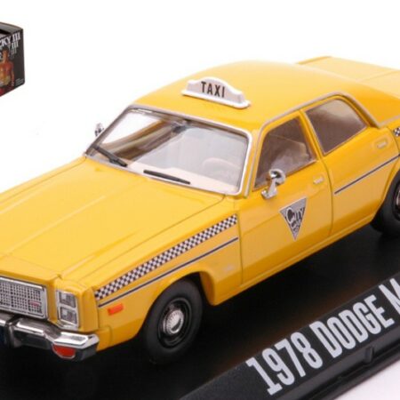 Greenlight DODGE MONACO 1978 CITY CAB CO.ROCKY III 1:43