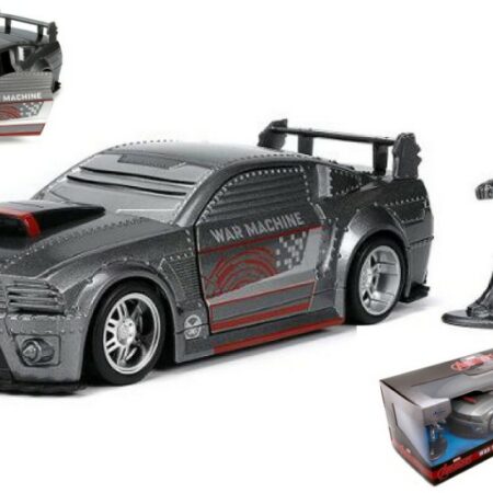 Jada Toys FORD MUSTANG GT "AVENGERS" WAR MACHINE 2006 SILVER 1:32