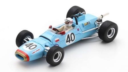 Spark Model MATRA MS5 N.40 WINNER ROUEN F3 1968 ADAM POTOCKI 1:43