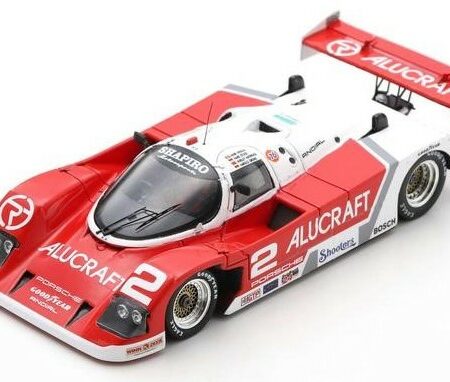 Spark Model PORSCHE 962 C N.2 4th 24 H DAYTONA 1990 GROHS-STUCK-HERZOG-HAYWOOD 1:43