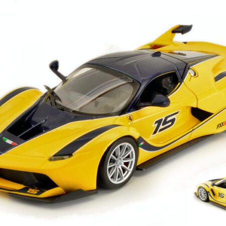 Burago FERRARI FXX K (KERS) 2014 N.15 YELLOW 1:24