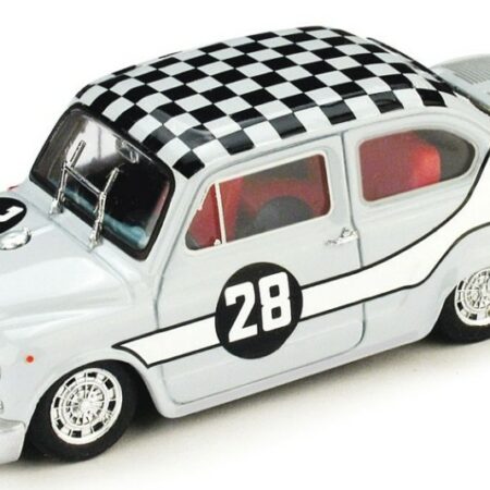 Brumm FIAT ABARTH 1000 N.28 2nd ZANDWOORT TROPHY GR.5 M.PASOTTI 1:43