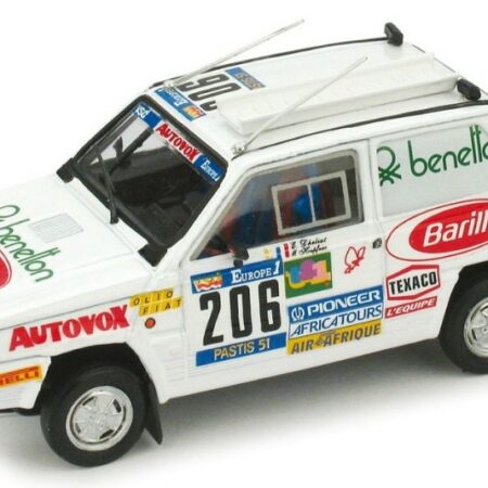 Brumm FIAT PANDA N.206 PARIS DAKAR 1984 HOEPFNER-DHELIAT 1:43