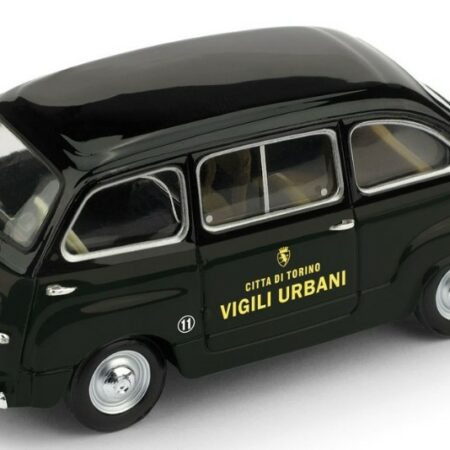 Brumm FIAT 600 MULTIPLA 1956 VIGILI URBANI TORINO 1:43