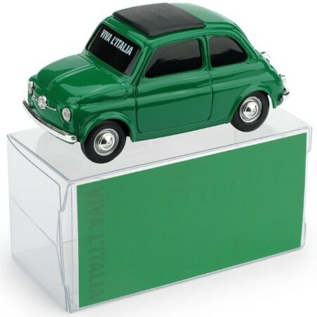 Brumm FIAT 500 VERDE BANDIERA ITALIANA 1:43