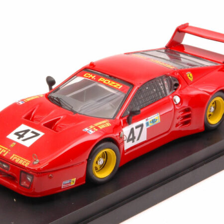 Best Model FERRARI 512 BB LM N.47 LM 1981 ANDRUET-BALLOT LENA 1:43