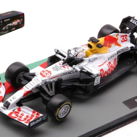 Burago RED BULL RB16B MAX VERSTAPPEN 2021 N.33 TURKISH GP SIGNATURE 1:43