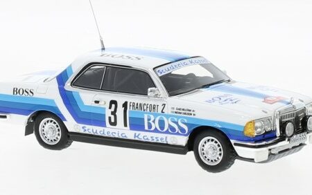 Neo Scale Models MERCEDES 280 CE N.31 RALLY MONTE CARLO 1980 CARLOSSON/BILLSTAM 1:43