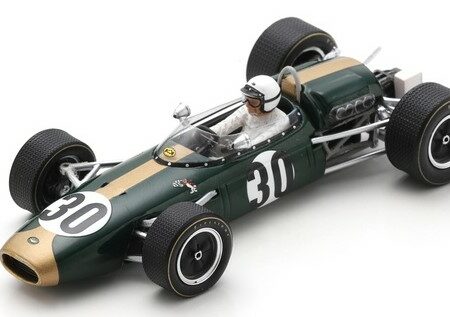 Spark Model BRABHAM BT22 JO BONNIER 1966 N.30 FRENCH GP 1:43