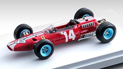 Tecnomodel FERRARI 512 F1 N.14 GP USA TEAM NART 1965 PEDRO RODRIGUEZ 1:43