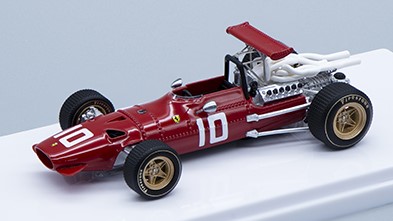 Tecnomodel FERRARI 312 F1/68 N.10 DUTCH GP 1968 J.ICKX 1:43