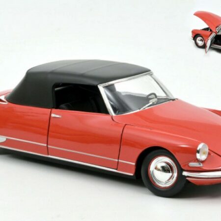 Norev CITROEN DS 19 CABRIOLET 1961 CORAIL RED 1:18