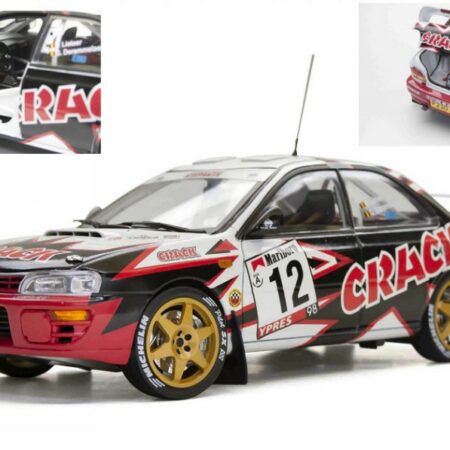 SunStar SUBARU IMPREZA 555 N.12 WINNER RALLY YPRES 1998 LITAER-DERAMMELAERE 1:18