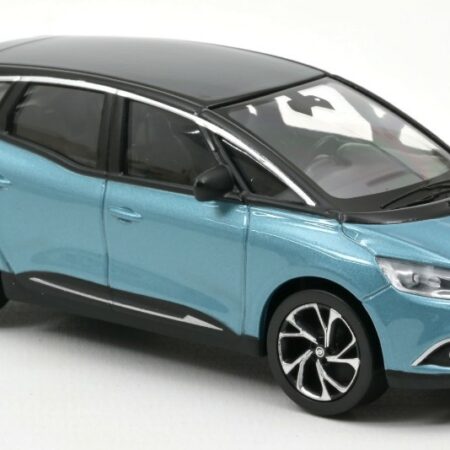 Norev RENAULT SCENIC 2016 CELESTE BLUE & BLACK 1:43