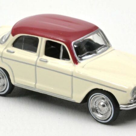 Norev SIMCA ARONDE MONTLHERY 1962 IVORY AND RED ROOF 1:87