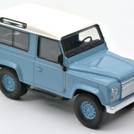 Norev LAND ROVER DEFENDER 1995 BLUE & WHITE 1:43