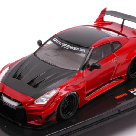 Ixo Model NISSAN 35GT-RR LB-SILHOUETTE WORKS GT 2019 MET.RED 1:43