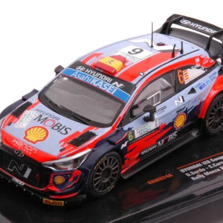 Ixo Model HYUNDAI i20 COUPE WRC N.6 RALLY MONZA 2021 SORDO/CARRERA 1:43