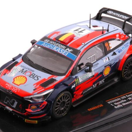 Ixo Model HYUNDAI i20 COUPE WRC N.11 RALLY MONZA 2021 NEUVILLE/WYDAEGHE 1:43