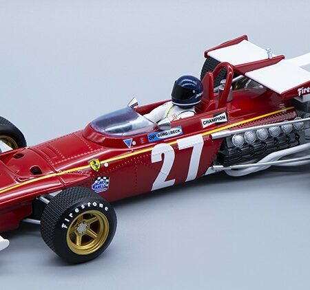 Tecnomodel FERRARI 312B N.27 BELGIO GP 1970 J.ICKX W/DRIVER 1:18