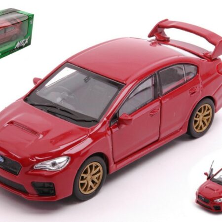 Welly SUBARU IMPREZA WRX STi AMARANT RED SCALA 1:34-39 cm 11