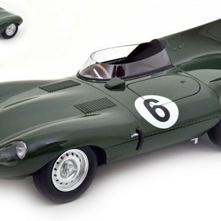 CMR Classic Model Replicars JAGUAR D-TYPE (LN) N.6 LM 1955 HAWTHORN-BUEB 1:18