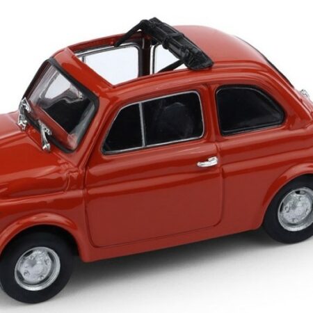 Brumm FIAT 500R 1972-75 APERTA ROSSO CORALLO 1:43