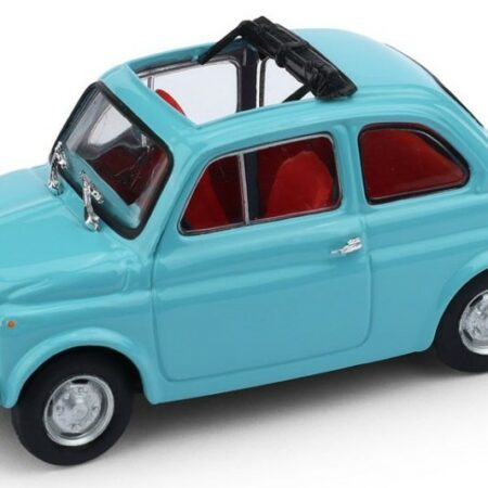 Brumm FIAT 500R 1972-75 APERTA TURCHESE FARFALLA 1:43