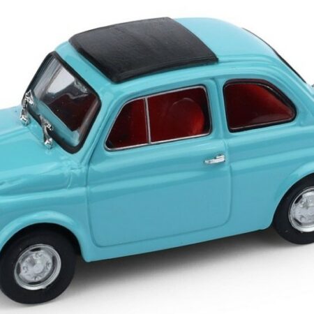 Brumm FIAT 500R 1972-75 CHIUSA TURCHESE FARFALLA 1:43