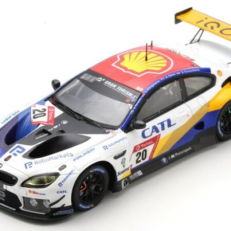 Spark Model BMW M6 GT3 N.20 6th 24 H NURBURGING 2021 KROHN-KLINGMANN-SIMS-DUSSELDORP