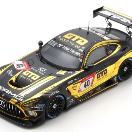 Spark Model MERCEDES GT3 N.40 10th 24 H NURBURGRING 2021 HEYER-JAGER-Y.BAUMANN-D.BAU