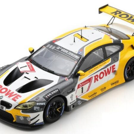 Spark Model BMW M6 GT3 N.1 POLE P.24 H NURBURGRING 2021 ENG-YELLOLY-EDWARDS-CATSBURG