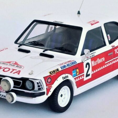 Trofeu TOYOTA COROLLA LEVIN 4th ARTIC RALLY 1977 MIKKOLA/HERTZ 1:43